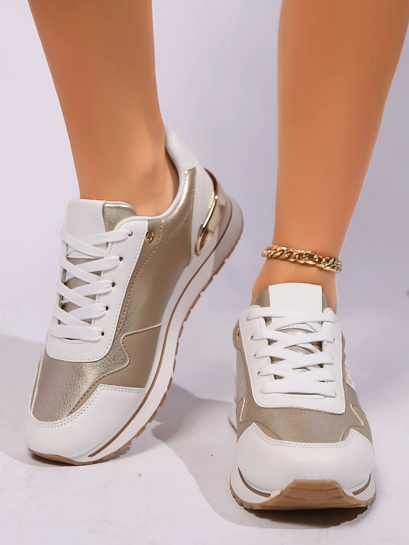 Multi - Color Leopard Lace Up Sneakers - DicartluzeDicartluze40740e5c2a8a42ab855f01e539a566cc - Max - Origin