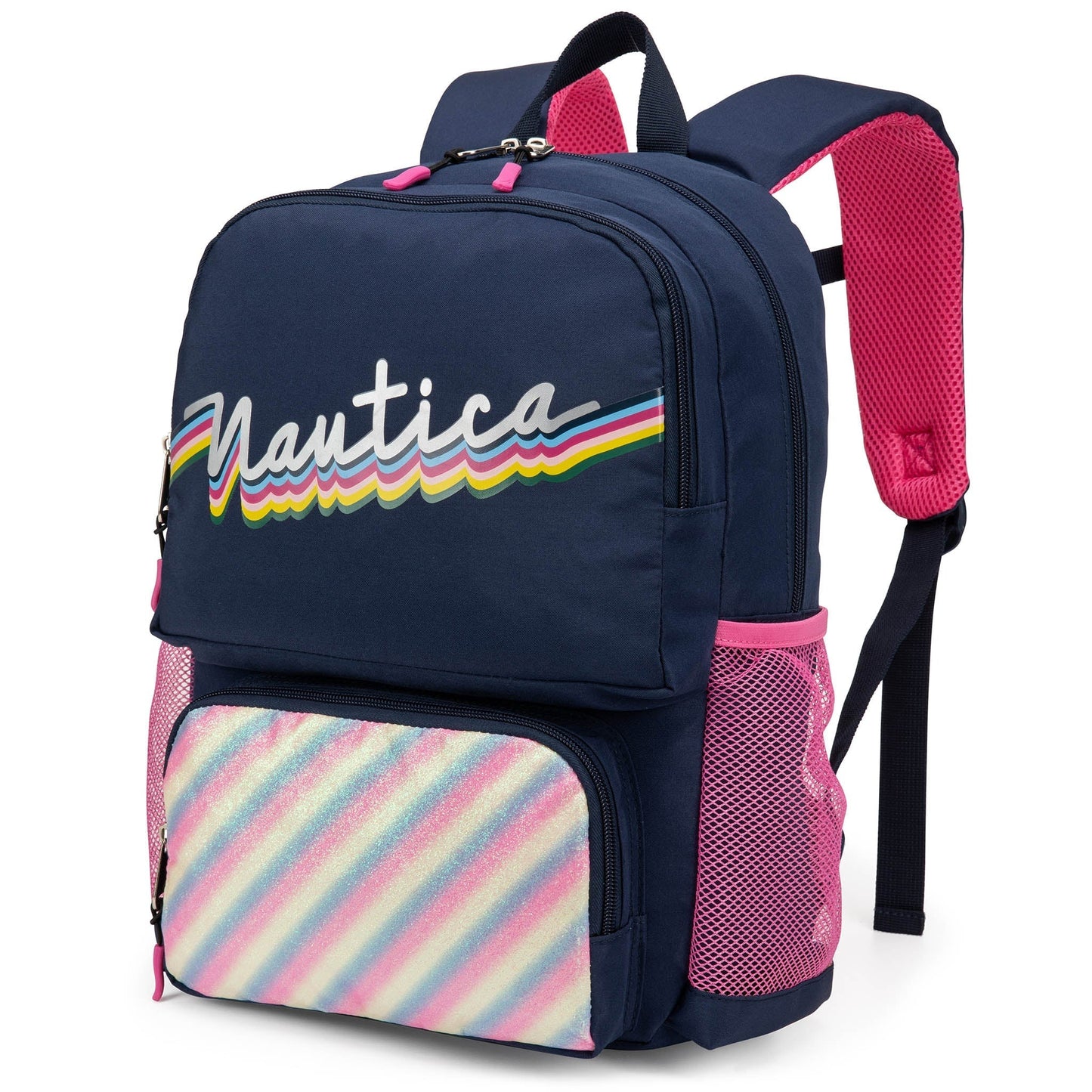 Kids Backpack | 16" Tall | Retro Rainbow-0