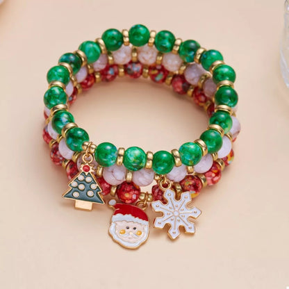 3 Piece Christmas Charm Beaded Bracelet - DicartluzeDicartluze4316d7db - 0cd2 - 498c - be7f - 9e85fe93a04d - Max - Origin