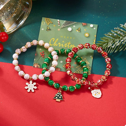3 Piece Christmas Charm Beaded Bracelet - DicartluzeDicartluze939daaef - e913 - 47b0 - a83a - c2ae6ec8bb7d - Max - Origin