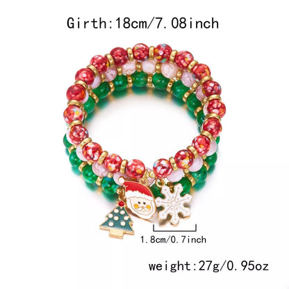 3 Piece Christmas Charm Beaded Bracelet - DicartluzeDicartluzec941caba - 3938 - 4e73 - b1e7 - 61c81b92f78c - Max - Origin