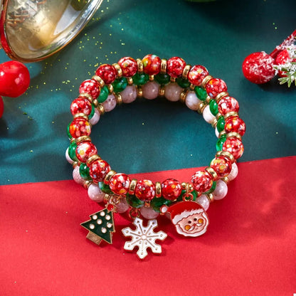3 Piece Christmas Charm Beaded Bracelet - DicartluzeDicartluze71c761da - bc28 - 4b9d - 9f20 - 5e8ec0abac5b - Max - Origin