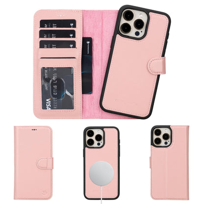 Casper iPhone 14 Series Detachable Leather Wallet Case-12