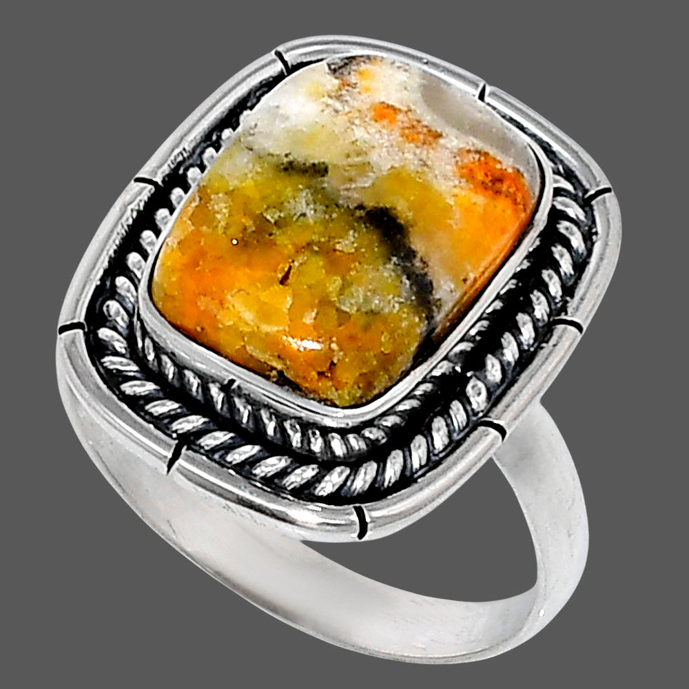 Premium Quality Natural Indonesian Bumble Bee Ring size-8 R-1728 54-ER14454-2