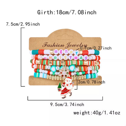 6 Piece Christmas Beaded Bracelet - DicartluzeDicartluzef6fa764d - a631 - 423b - 8e8b - c9092e1d71b0 - Max - Origin