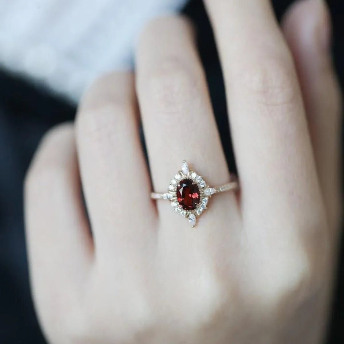 925 Sterling Silver Zircon Ring - DicartluzeDicartluzef0d52da0 - 0c31 - 4e8a - 940b - 3706acd398fb - Max - Origin