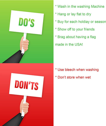 Border Collie Patriotic American Garden Flag-4