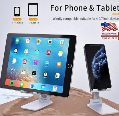 Tablet Stand Holder Adjustable Portable Desktop Holder Dock-0