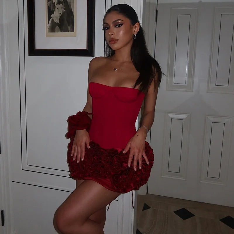 Sexy Strapl Waist Cinching Top Slim Fit Bandage Crop Top Women's Vest Strapl Pure Color ort Sve Summer Faion