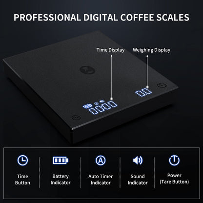 NNEOBA Electronic Coffee Scale-4