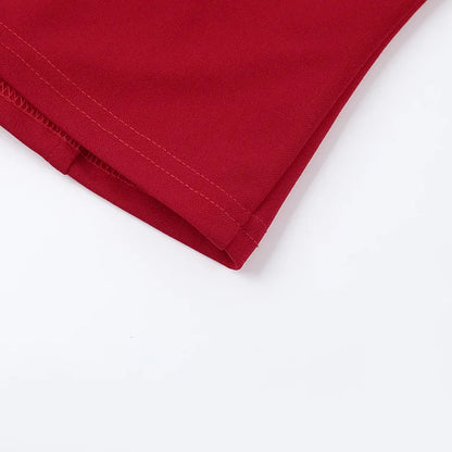 Sexy Strapl Waist Cinching Top Slim Fit Bandage Crop Top Women's Vest Strapl Pure Color ort Sve Summer Faion