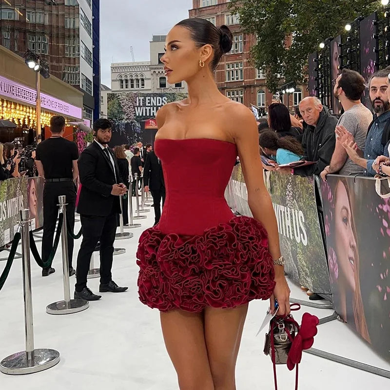 Sexy Strapl Waist Cinching Top Slim Fit Bandage Crop Top Women's Vest Strapl Pure Color ort Sve Summer Faion