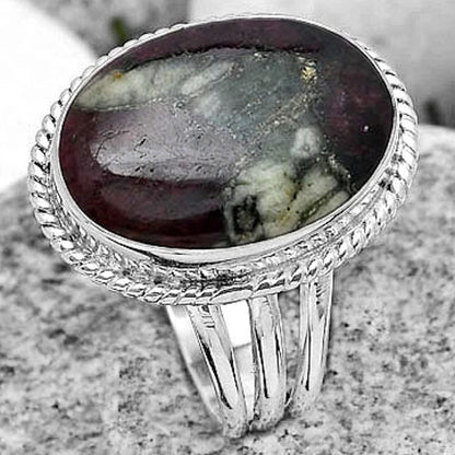 Natural Russian Eudialyte Ring size-9.5 R-1010 SDR184322-2