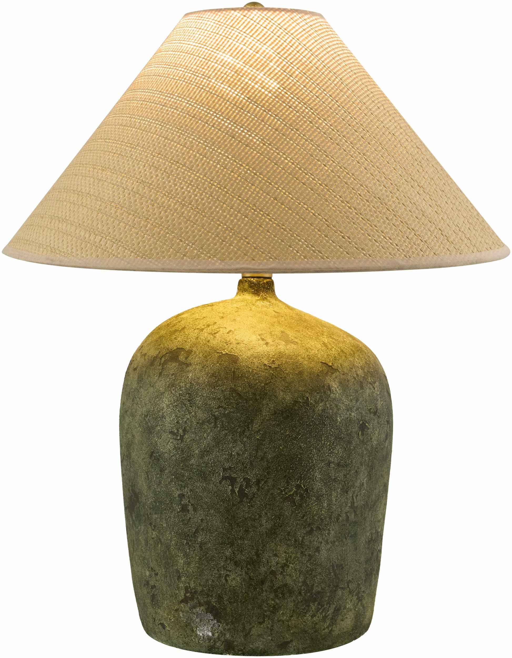 Solovjevsk Green Table Lamp-1