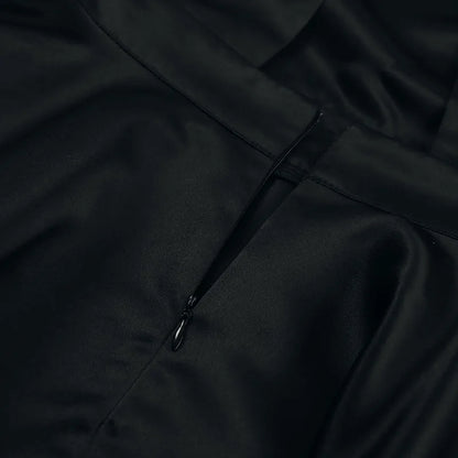 Elegant Backless Halter Mini Dress for Women French Style Sexy Sleeveless with Pocket Short Dress Black Evening Party Vestidos