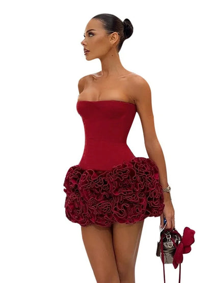 Sexy Strapl Waist Cinching Top Slim Fit Bandage Crop Top Women's Vest Strapl Pure Color ort Sve Summer Faion