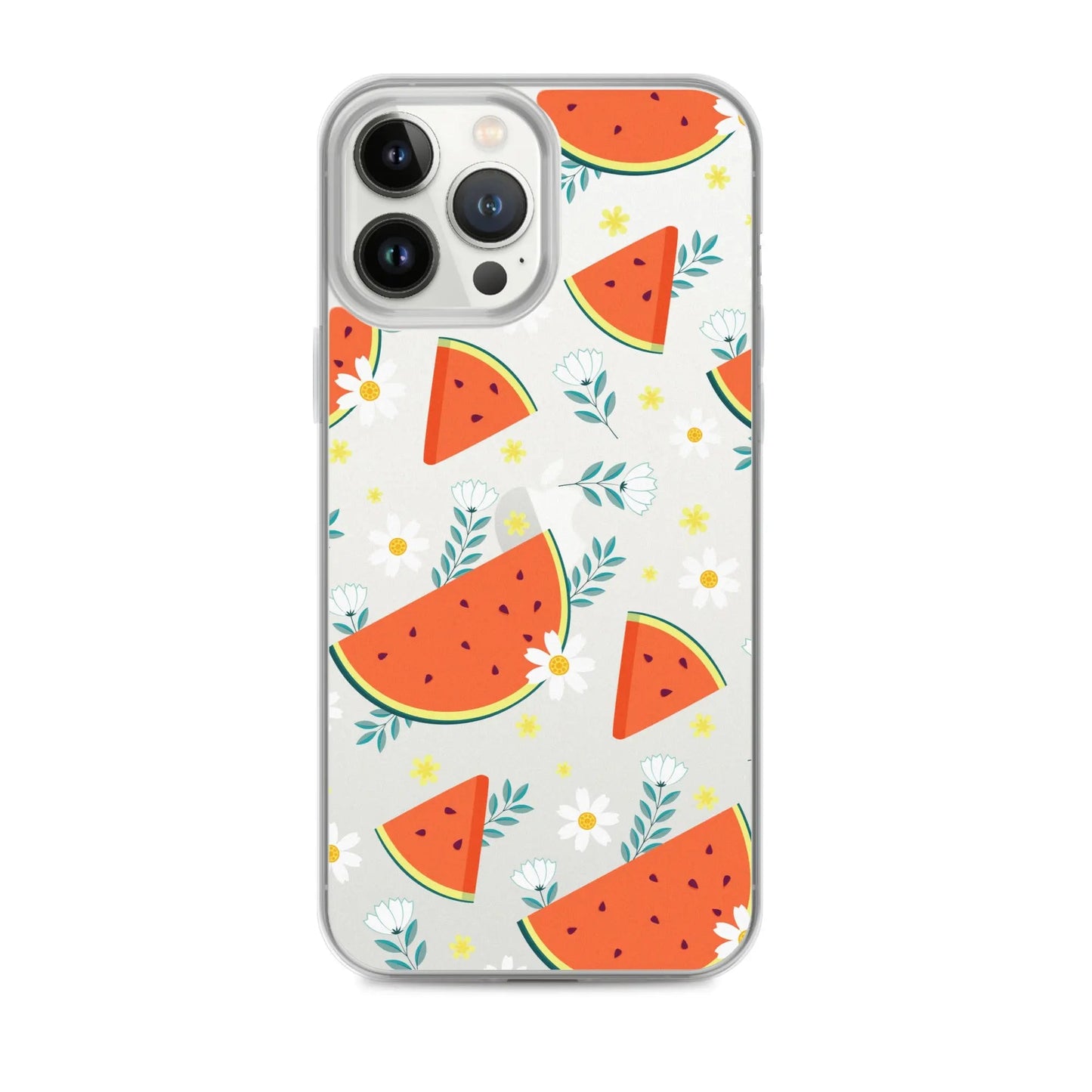 Stylish Printed Silicone iPhone Case-0
