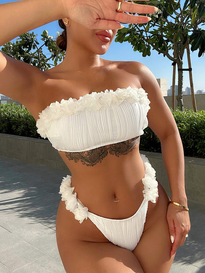 Applique Tie Back Two - Piece Bikini Set - DicartluzeDicartluzed1a29b61b9014701bd20594f3863b2b6 - Max