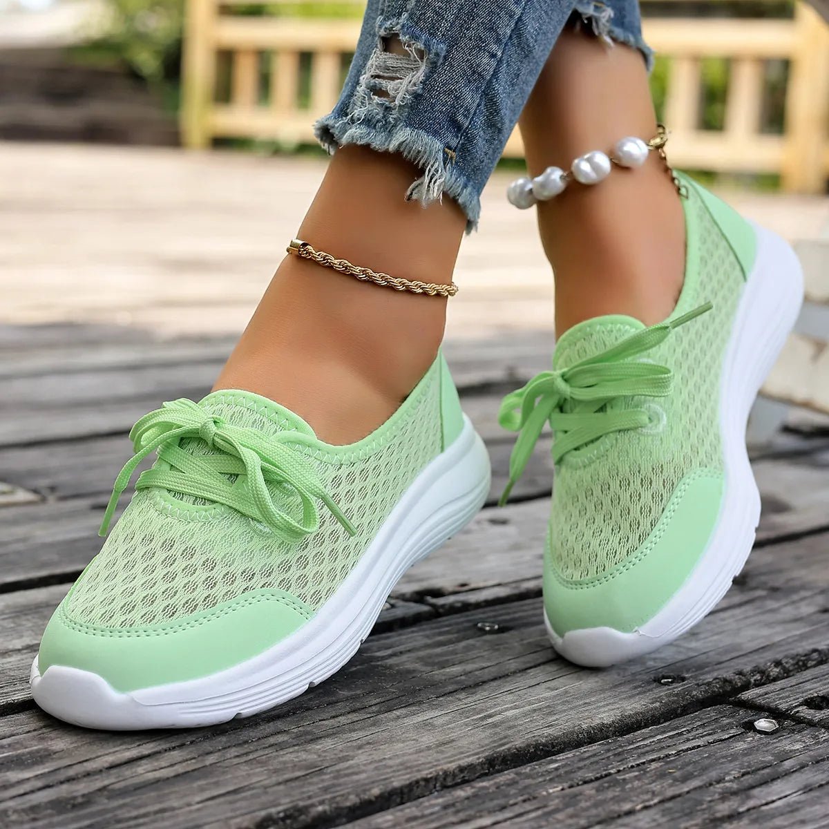Breathable Mesh Sneakers - DicartluzeDicartluzebe59ce78beea432aaaf27051280141cb - Max - Origin