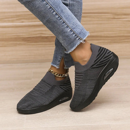 Breathable Mesh Wedge Sneakers - DicartluzeDicartluze565e2c84e5474bb28f3b202a22a6ec4e - Max - Origin