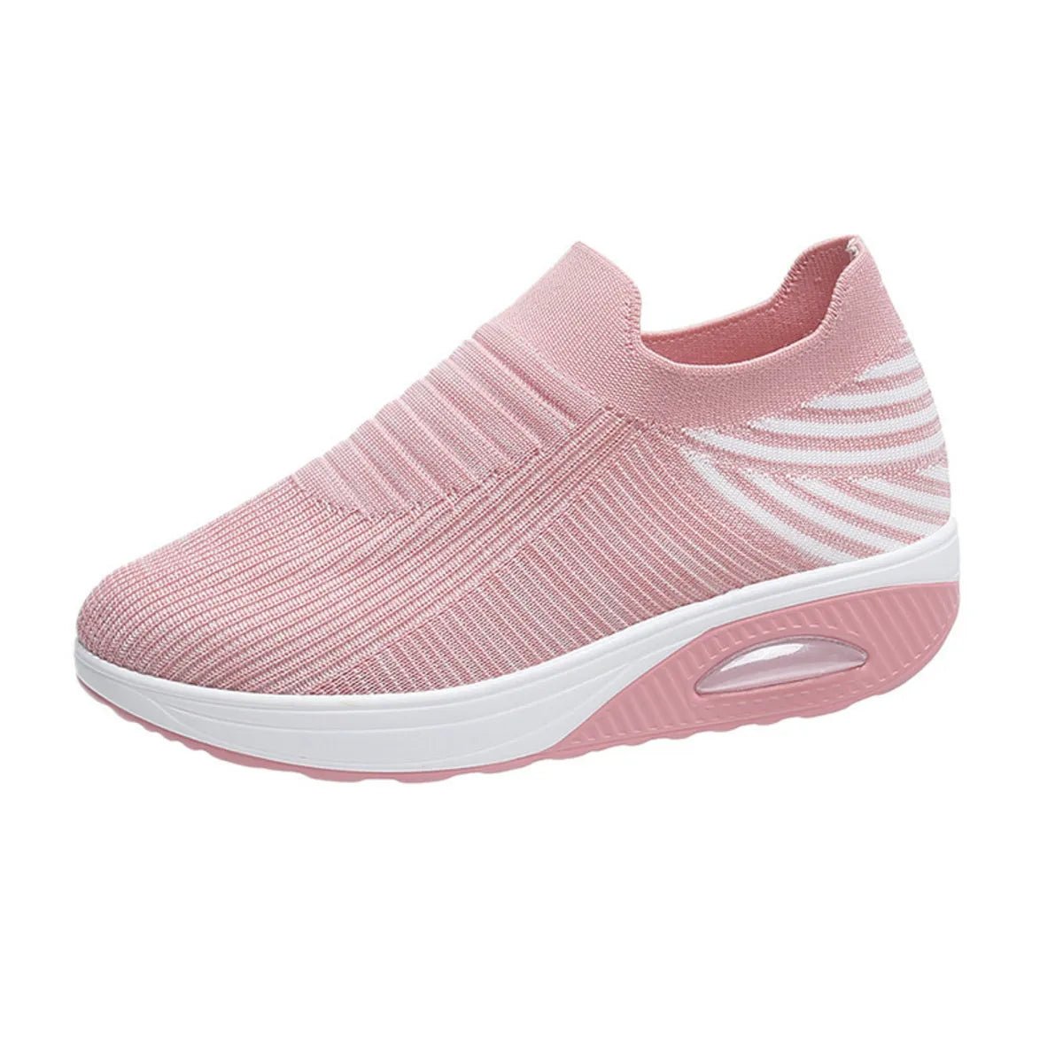 Breathable Mesh Wedge Sneakers - DicartluzeDicartluzefa8f9e1651b54f5191aae32b44f13a80 - Max - Origin