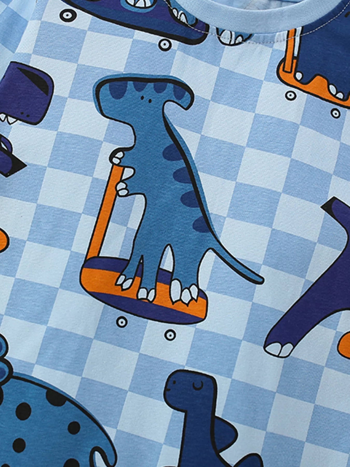 Children's Dinosaur Print Top and Pants Pajama Set - DicartluzeDicartluze60c103c2576d4238a9d3a03ca37aa7ff - Max - Origin