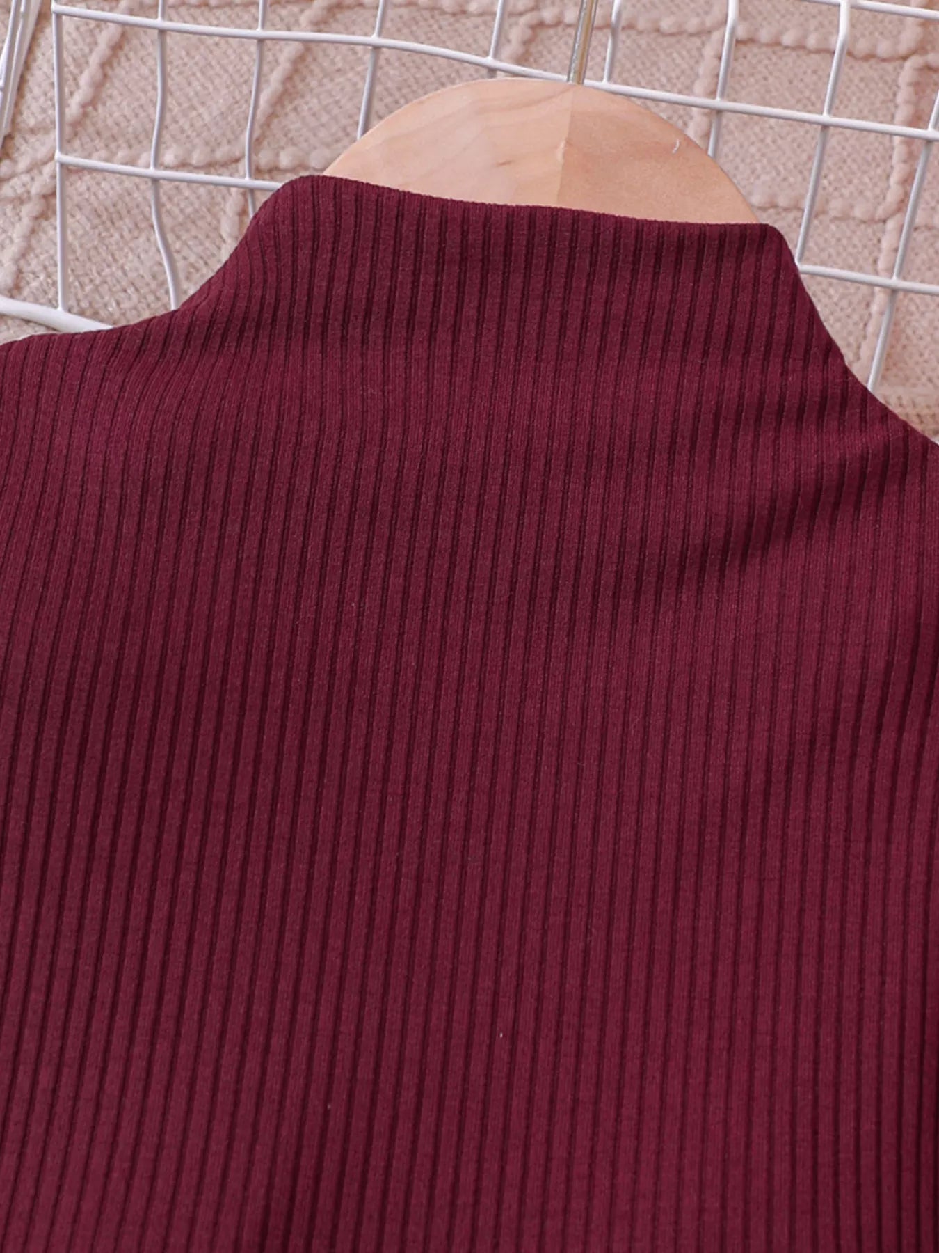 Children's Long Sleeve Top & Houndstooth Pants Set - DicartluzeDicartluzee903acfdc49b4f068e239f105ad73780 - Max - Origin