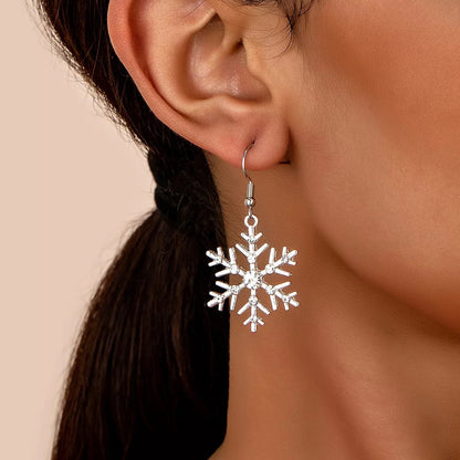 Christmas Snowflake Dangle Earrings - DicartluzeDicartluzed72b4527 - 0b42 - 4293 - b359 - 80ff573cdece - Max - Origin