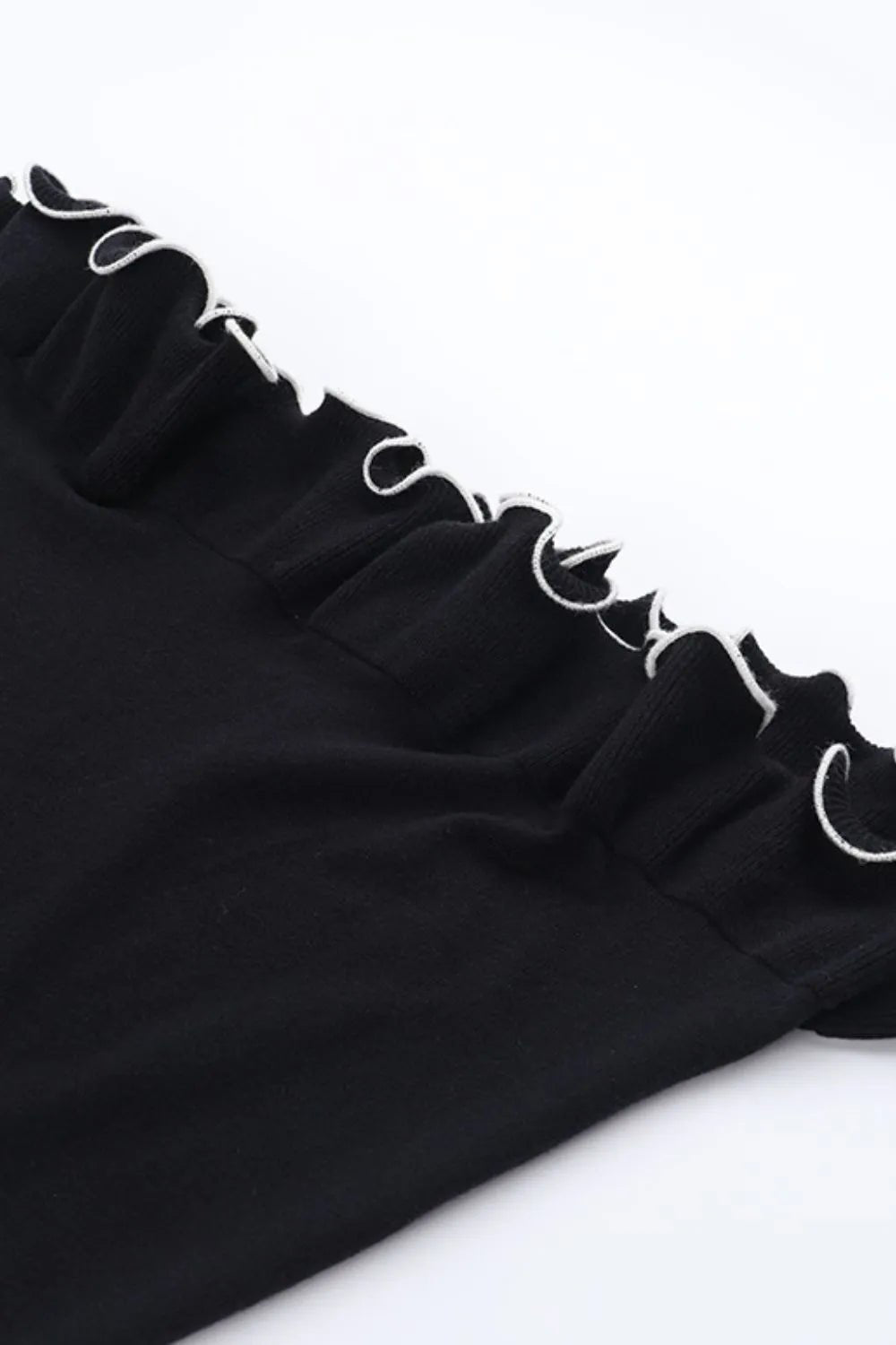 Contrast Trim Long Sleeve Mini Dress - DicartluzeDicartluzed5ce23f4 - d841 - 4101 - 9ed9 - 433081f5e25b - Max