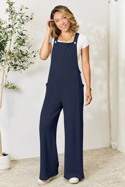 Double Take Full Size Wide Strap Overall with Pockets - DicartluzeDicartluzefe779fe1e50241af81a58e3173b4642d - Max