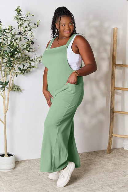 Double Take Full Size Wide Strap Overall with Pockets - DicartluzeDicartluzeb5827892fe064830965bdded95f7ffc1 - Max