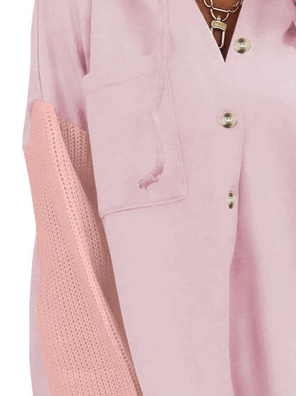 Drawstring Button Front Hoodie - DicartluzeDicartluze6ec6ef21 - 8da8 - 49e7 - 9b0c - c36e9200b588 - Max - Origin