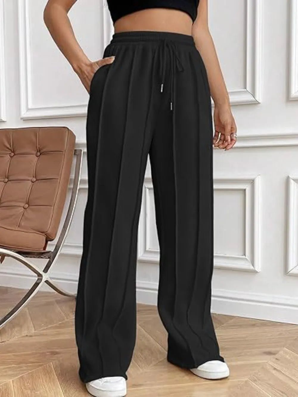 Drawstring Wide Leg Pants with Pockets - DicartluzeDicartluzea3d88827 - a905 - 4503 - ac8d - 22c1d15dc4c2 - Max