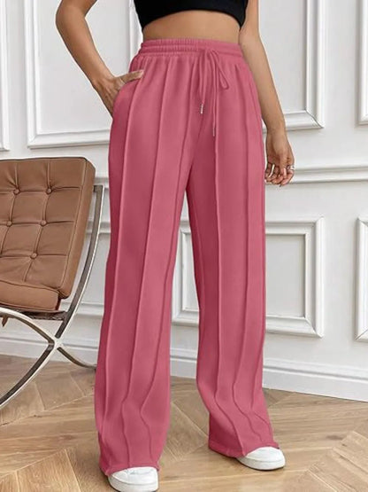Drawstring Wide Leg Pants with Pockets - DicartluzeDicartluzed3970a93 - 59ff - 42af - a11c - 3a60a38183a5 - Max
