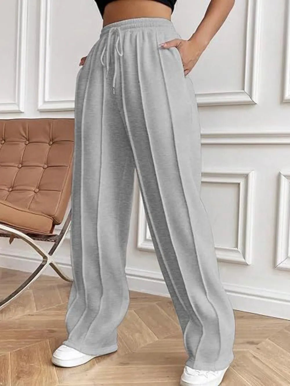 Drawstring Wide Leg Pants with Pockets - DicartluzeDicartluze0d8bb81f - 8241 - 4118 - a1c1 - 61a44e142287 - Max