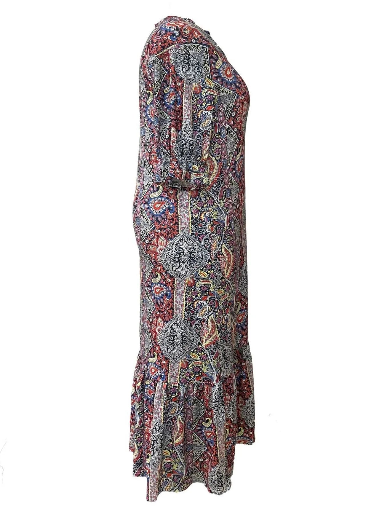 Full Size Bohemian Paisley Print Ruffle Hem Midi Dress Plus Size - DicartluzeDicartluzead6e4abe - 3269 - 4c29 - b77e - 2784727226e5 - Max - Origin