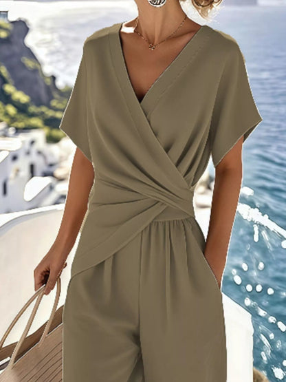 Full Size Surplice Short Sleeve Top and Pants Set Plus Size - DicartluzeDicartluze06d2abaa - 3489 - 4789 - b054 - 1e86aebbcacf - Max - Origin