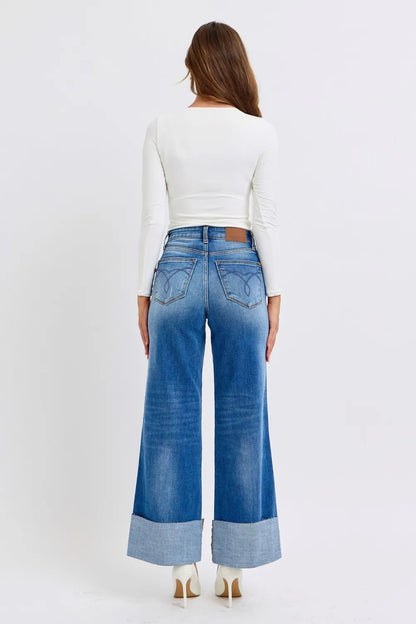 Judy Blue Full Size Distressed High Waist Wide Leg Jeans - DicartluzeDicartluze879c6cf6 - aa23 - 4909 - a8fd - df39279cdd5d - Max