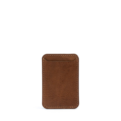 Full-Grain Leather MagSafe wallet - Classic-3
