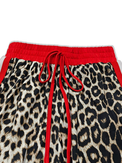 Leopard Round Neck Top and Pants Two - Piece Set - DicartluzeDicartluze5125b1cd - 517f - 4101 - b0e8 - f8898e4acb0e - Max - Origin