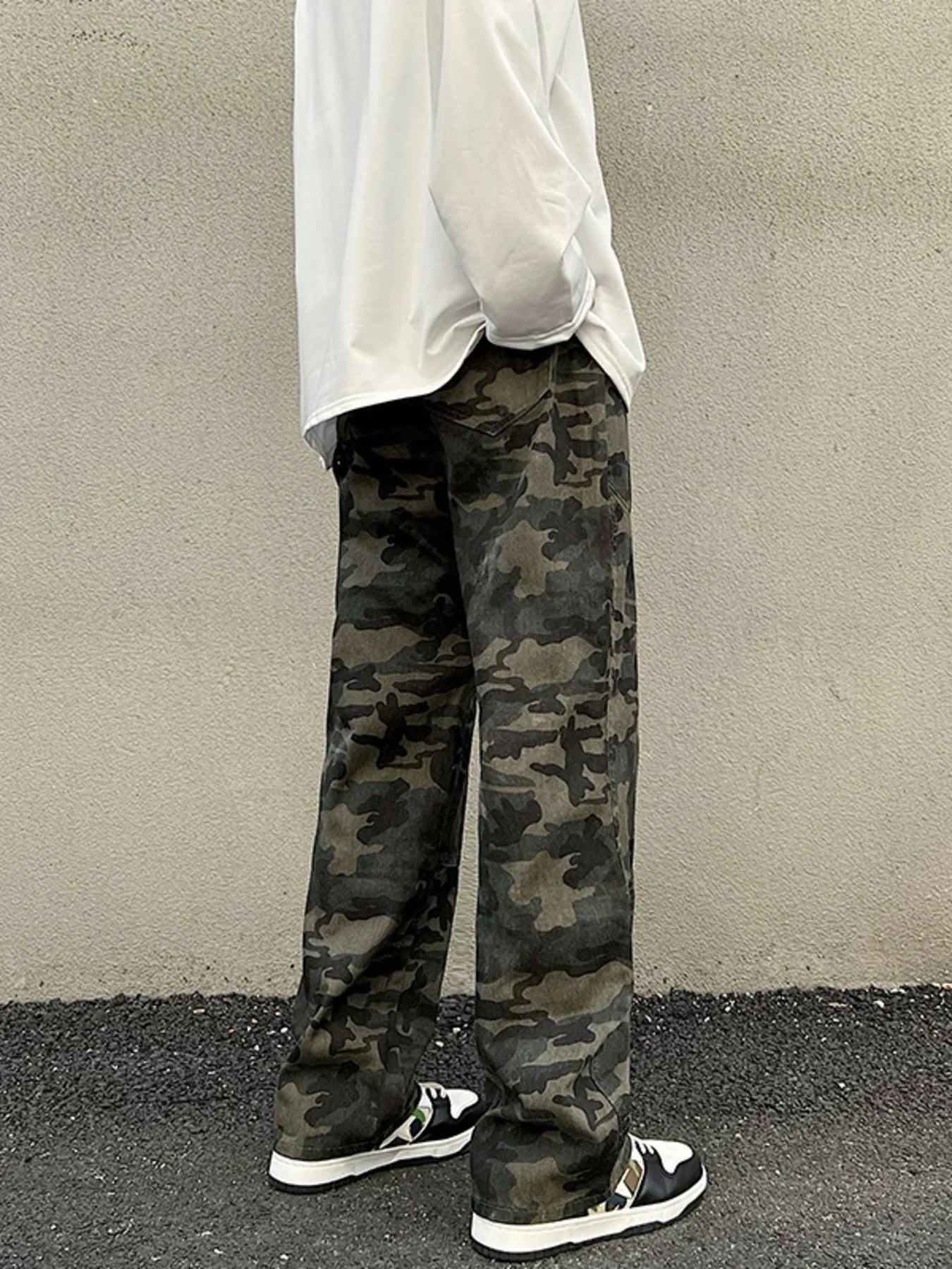 Men's Full Size Camouflage Loose Fit Jeans Plus Wize - DicartluzeDicartluze13c7f0eb1f75490e82c7aa8e500ecc7d - Max - Origin