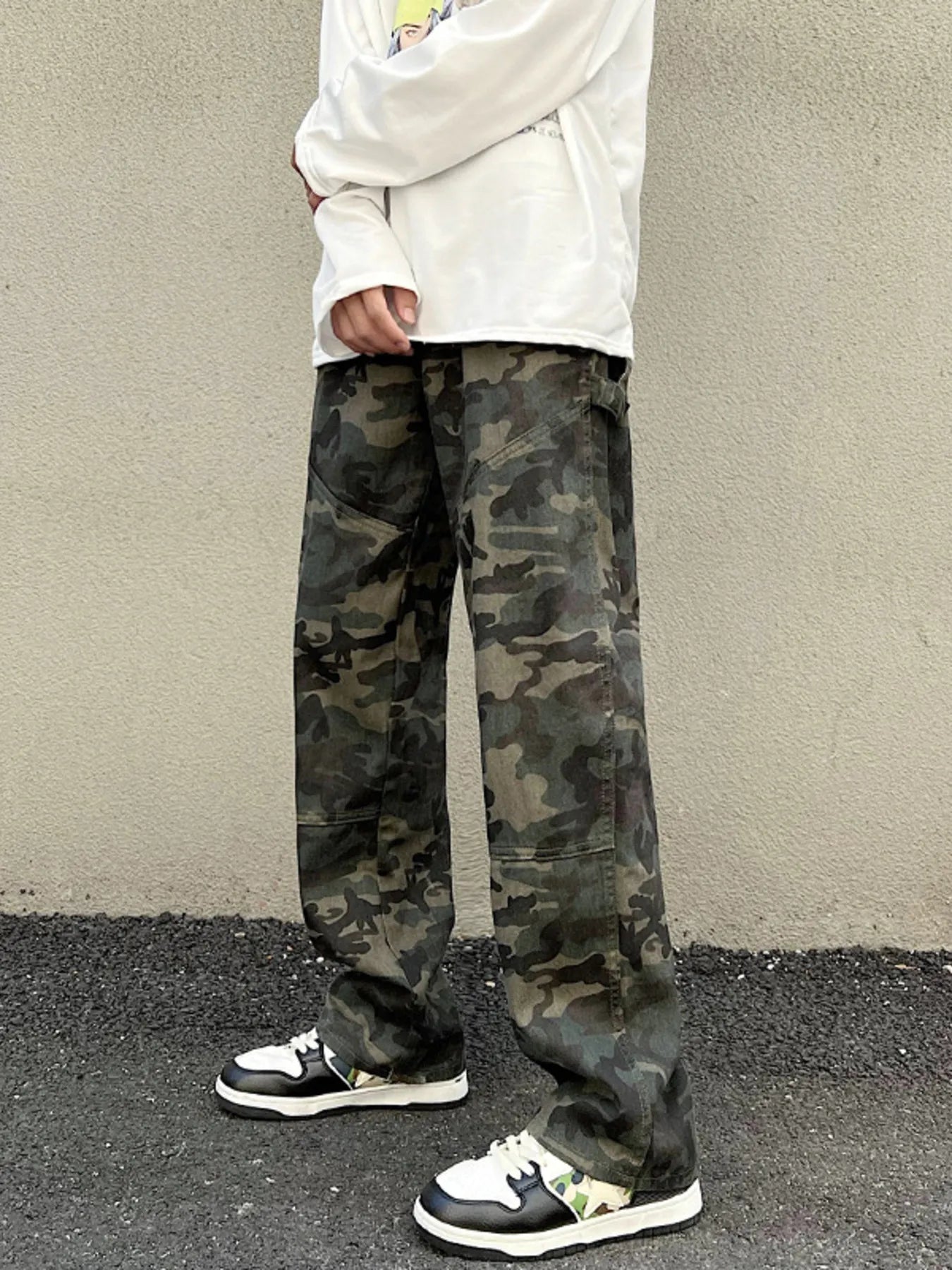 Men's Full Size Camouflage Loose Fit Jeans Plus Wize - DicartluzeDicartluzef567380984ad46c6bdcc125356940eb6 - Max - Origin