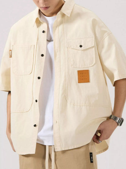 Men's Full Size Casual Short Sleeve Shirt Plus Size - DicartluzeDicartluze25006963 - 28e7 - 400e - b1b1 - 9263638ee9cb - Max - Origin