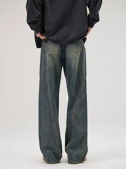 Men's Full Size Washed Wide Leg Baggy Jeans Plus Size - DicartluzeDicartluze6ba791bfea3346eb8c4256c60ccea1a2 - Max - Origin