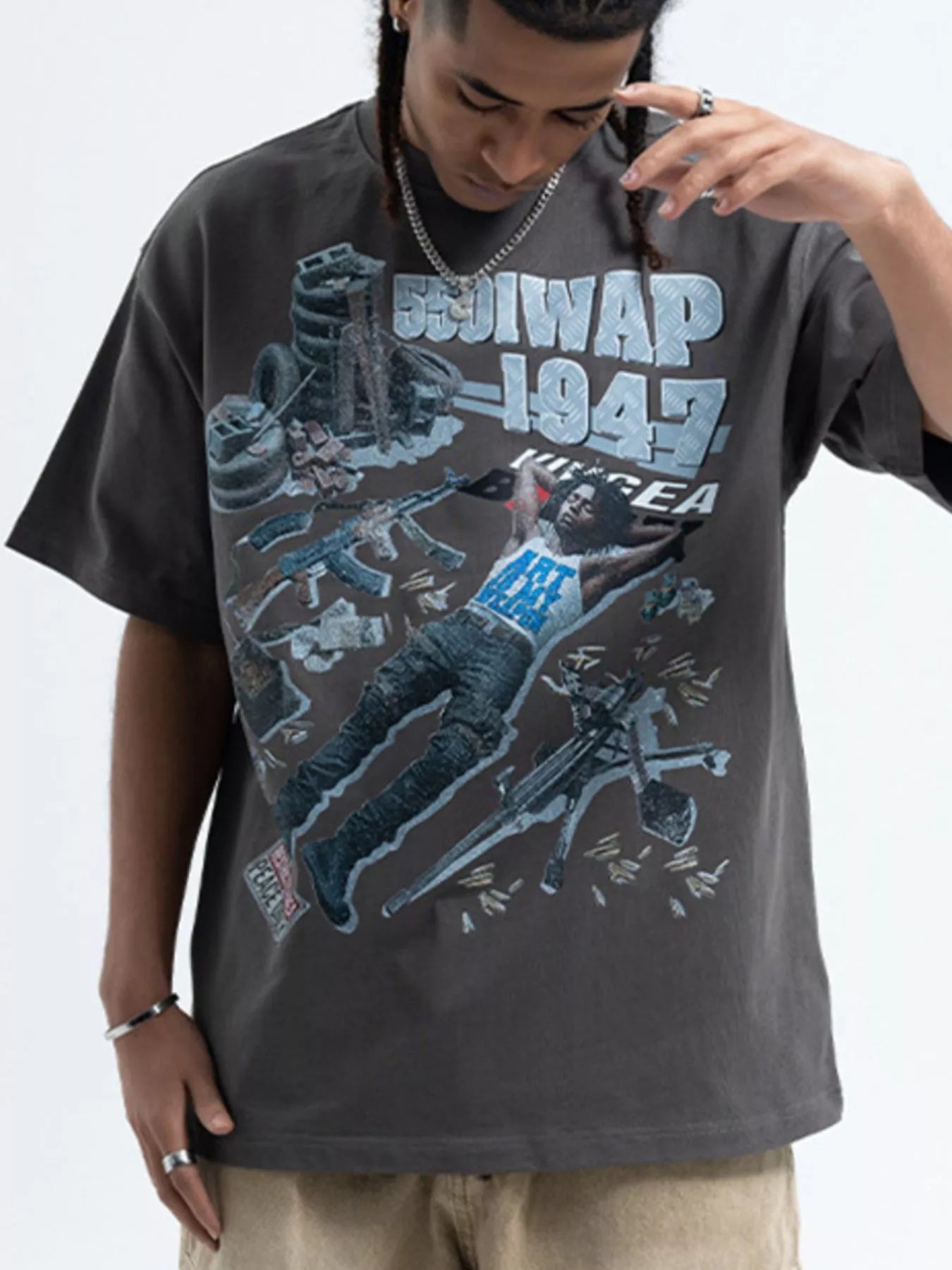 Men's Graphic Round Neck Half Sleeve T-Shirt - DicartluzeDicartluzeb65018da - 36d7 - 49fe - 8e9f - d59f193b0326 - Max - Origin