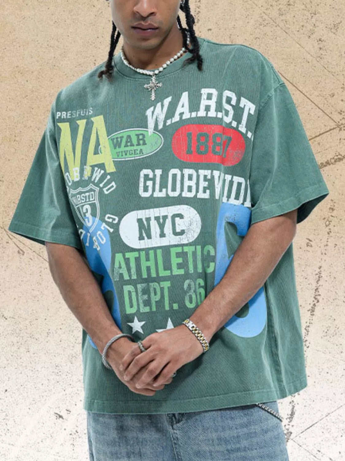 Men's Graphic Round Neck Short Sleeve T-Shirt - DicartluzeDicartluze406a2be9 - b293 - 41df - 9348 - 1aba680a8b92 - Max - Origin