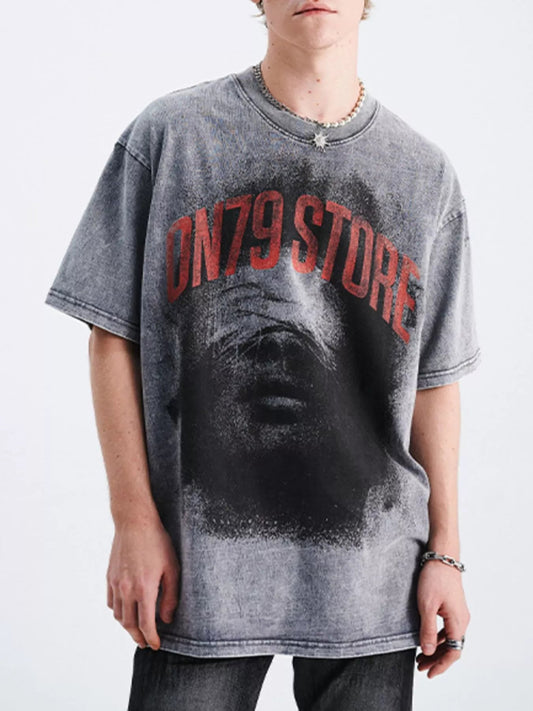 Men's Graphic Round Neck Short Sleeve T-Shirt - DicartluzeDicartluze4c94897a - 2abb - 4e39 - 98ce - c13d74d5504c - Max - Origin