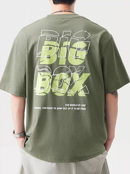 Men's Plus Size Big Box Graphic Casual T-Shirt - DicartluzeDicartluze14f3f601 - 9933 - 4cec - 8668 - 494fca0485b3 - Max - Origin