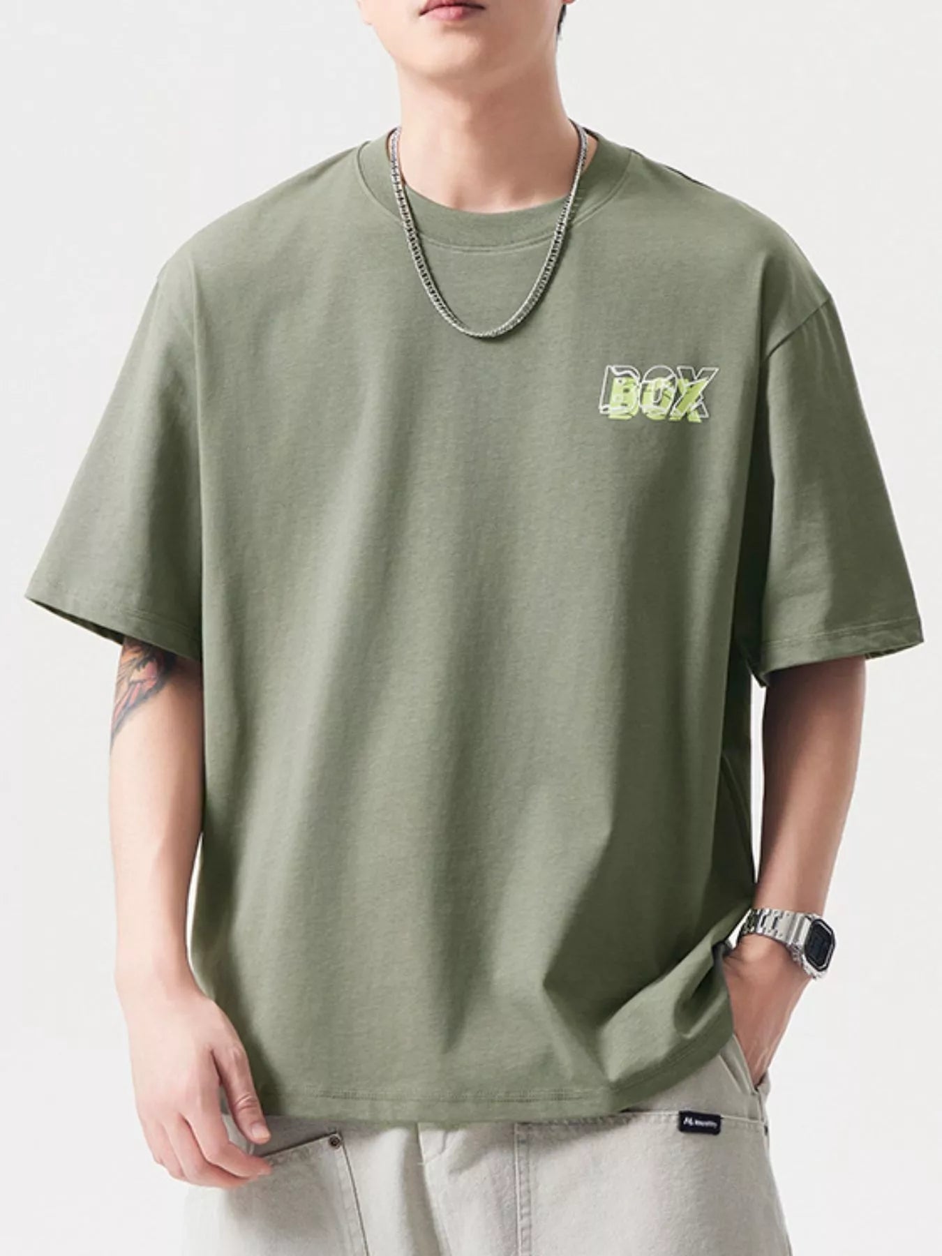 Men's Plus Size Big Box Graphic Casual T-Shirt - DicartluzeDicartluze8d43ca21 - 2d0f - 497b - 946a - cd8751e8be9b - Max - Origin