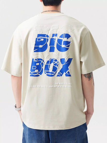 Men's Plus Size Big Box Graphic Casual T-Shirt - DicartluzeDicartluze5583a678 - 0959 - 428a - 82c1 - a5345c82fd83 - Max - Origin